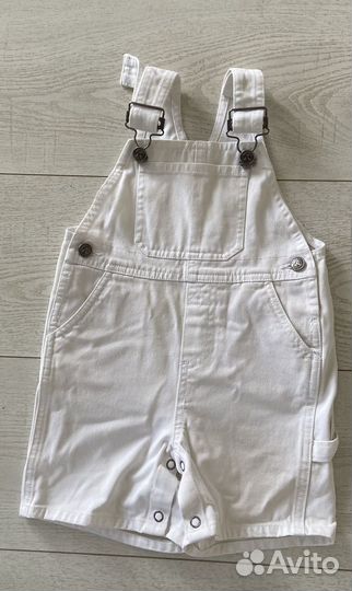Джинсовый комбинезон для девочки 86 92