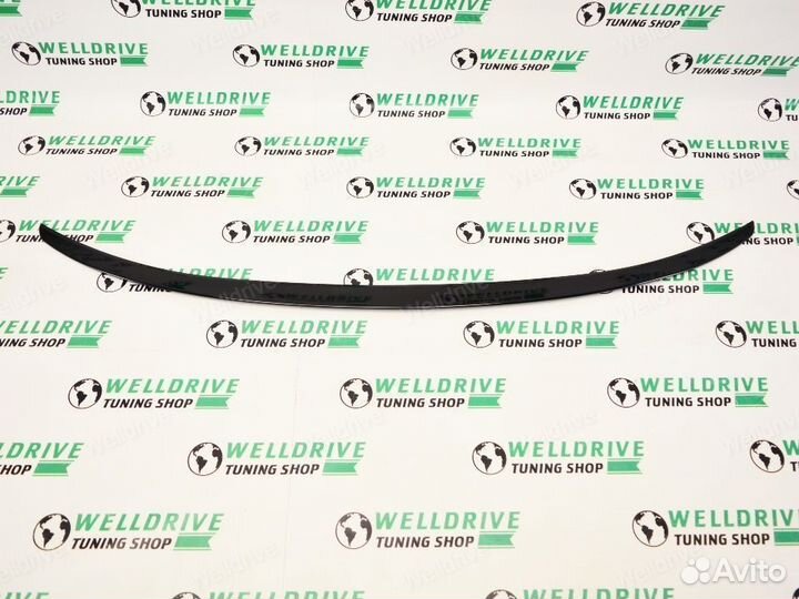 Спойлер BMW 3 G20 стиль M340 черный глянец