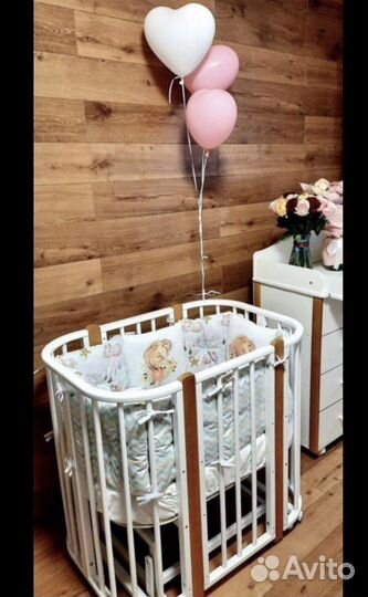 Бортики в детскую кроватку