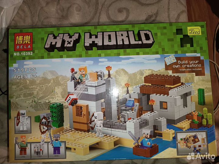 Конструктор майнкрафт новый