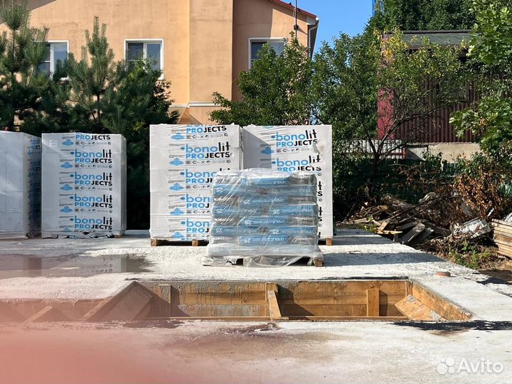 Перегородочные блоки Бонолит