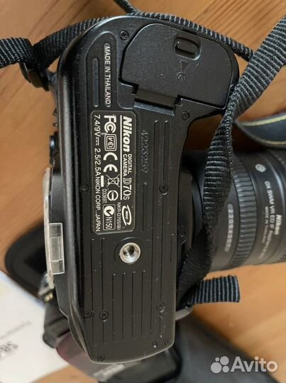 Фотоаппарат nikon d70s и вспышка sb900