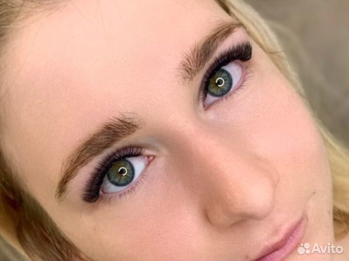 Модели на наращивание ресниц 1D, 1,5D, 2D, мокрый