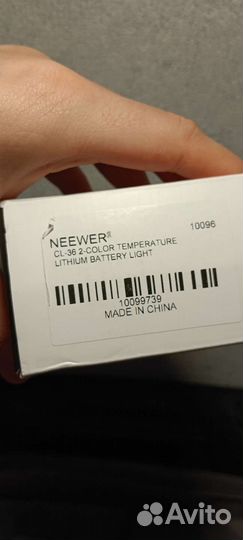 Neewer cl-36 фонарик на башмак