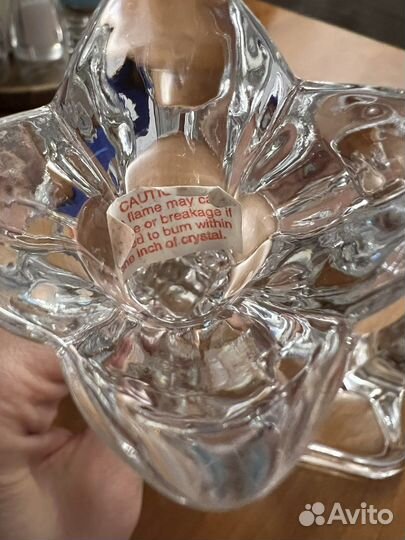 Хрустальные подсвечники США