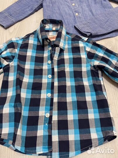 Рубашка на мальчика 98 104