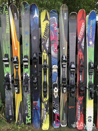 Горные лыжи фрирайд 173-187см Atomic Elan Blizzard