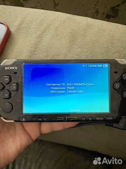 Sony psp 3008 прошитая 32гб + аксессуары