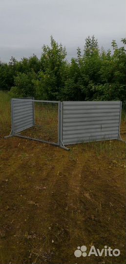 Строительные ограждения /заборы аренда