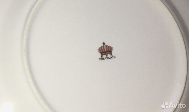 Тарелки KFZ porcelain