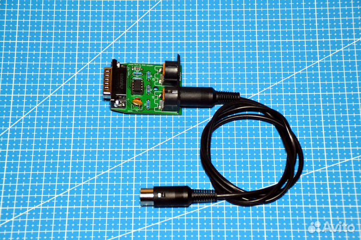 Midi кабель-адаптер для Game port, hardmpu и др