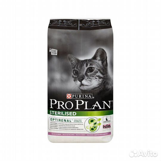 Корм сухой для стерилизованных кошек, ProPlan
