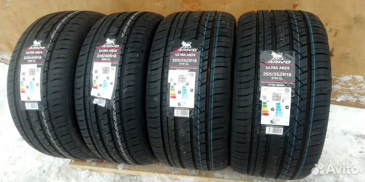 Arivo Ultra ARZ4 235/40 R18 и 265/35 R18