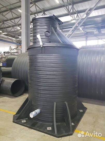 Монтаж полиэтиленовых пэ/пнд колодцев и труб