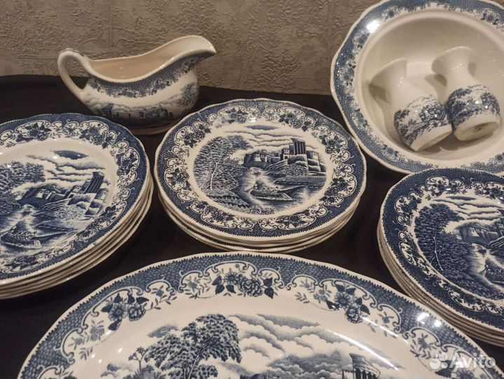 Сервиз столовый фарфор Япония винтаж matsumura