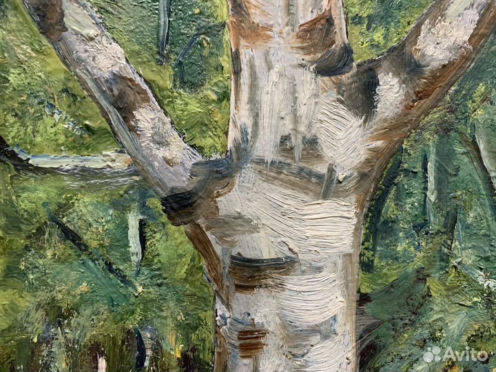 Картина Пейзаж Кисть Масло Двп 78х61 см