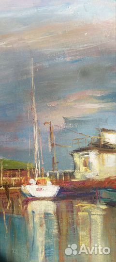 Картина маслом на холсте пейзаж