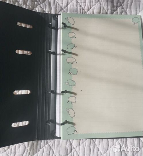 Тетрадь на кольцах 