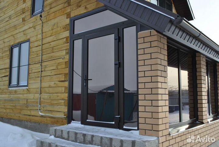 Окна с завода в Михайловске