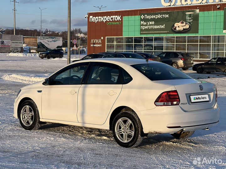 Volkswagen Polo 1.6 AT, 2016, 117 000 км