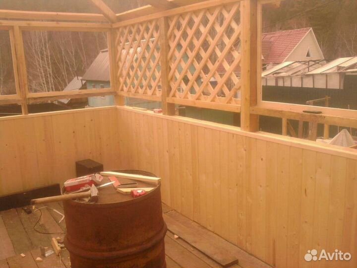 Приму заказы на беседки,веранды,бани каркасные