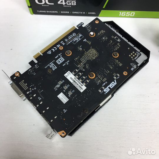 Видеокарта Nvidia GeForce asus GTX1650 4Gb