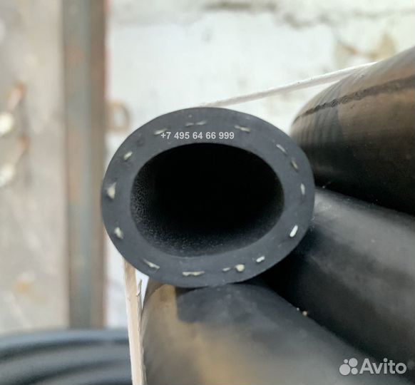 Шланги резиновые армированные черные толстостенные