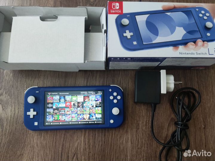 Прошитая Nintendo switch Lite + 128 Гб