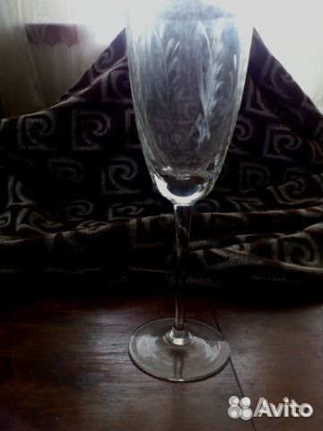 Бокалы стекло 4 штуки