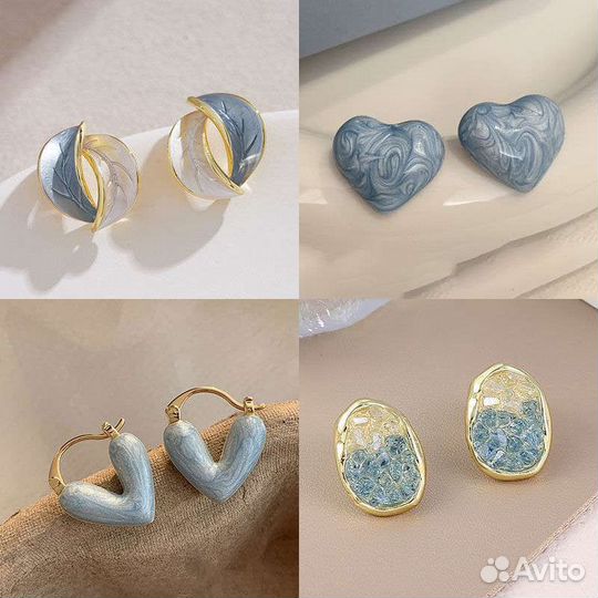 Серьги комплект