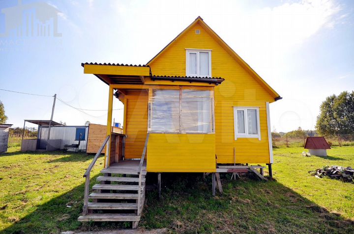 Дом 52,3 м² на участке 15 сот.