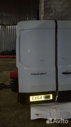 Двери задние Форд Транзит 2014-2023 низкие