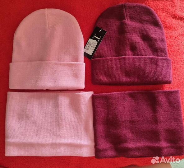 Шапка и снуд новые