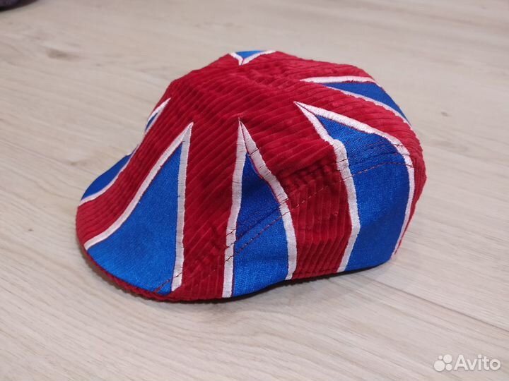 Винтажный кепи из вельвета