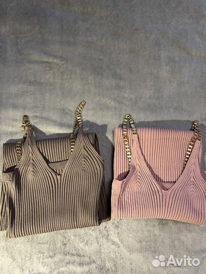 Платье женское в рубчик 44 лапша