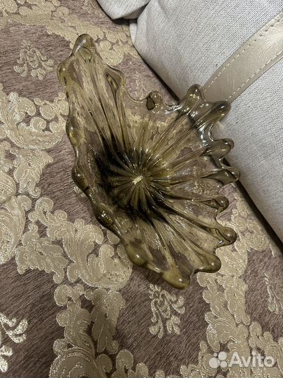 Ваза для фруктов цветная