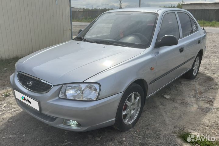 Hyundai Accent 1.5 МТ, 2008, 203 000 км