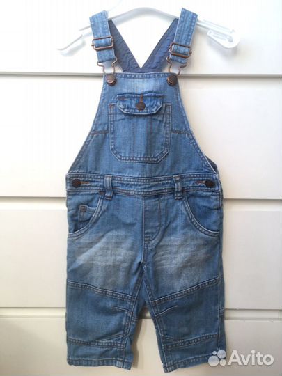 Джинсовый кобинезон Mothercare 98