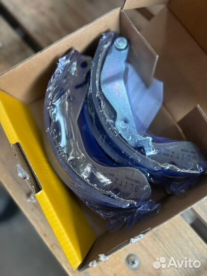 Колодки тормозные барабанные на aveo blitz BB5047