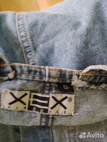 Джинсовый сарафан для девочки