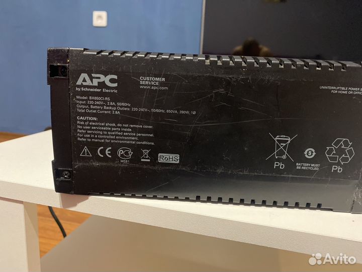 Ибп APC BX650CI-RS