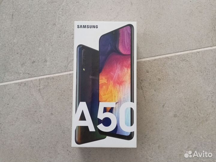 Коробка от Samsung A50