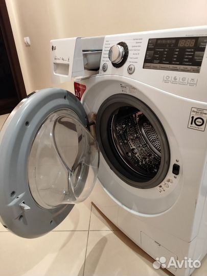 Стиральная машина LG direct drive 7 кг. С сушкой