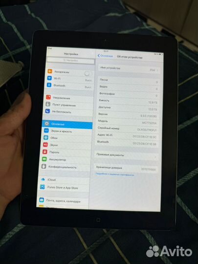 iPad модель A 1396