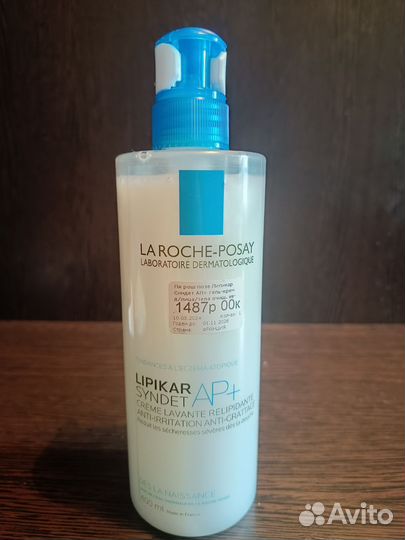 La roche posay lipikar syndet ap + гель-крем очищ