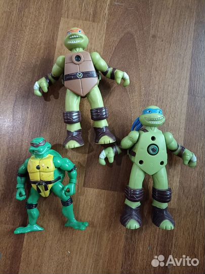 Игрушки пакетом черепашки ниндзя, машинки