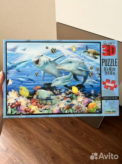 3D пазлы 500 шт