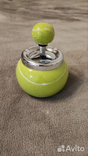 Пепельница Мяч керамическая крутящаяся