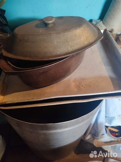 Казан чугунный бу СССР