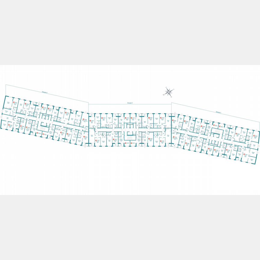 1-к. квартира, 42 м², 5/18 эт.